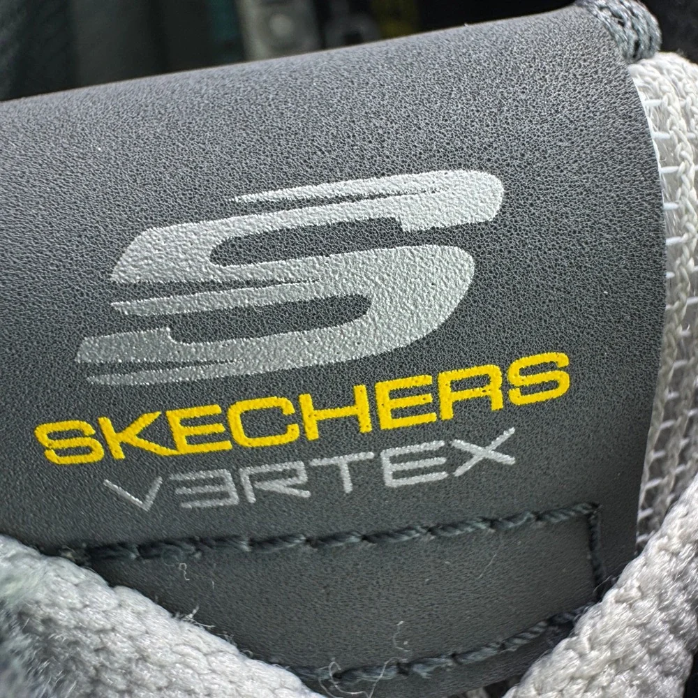 Skechers Vertex Arke Mens Size 12 Gray Wide Fit Walking Running Shoes Sneaker